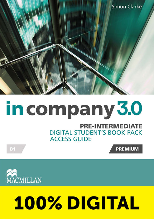 IN COMPANY 3.0 DIGITAL STUDENT'S BOOK PACK PREMIUM-PRE-INTER