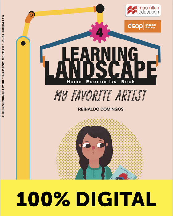 LEARNING LANDSCAPE - HOME ECONOMICS BOOK-MY FAVORITE ARTIST-4