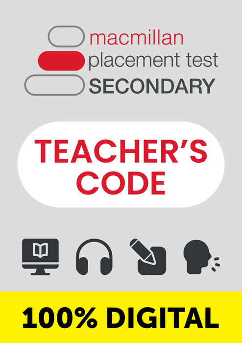 MACMILLAN PLACEMENT TEST SECONDARY-TEACHER'S