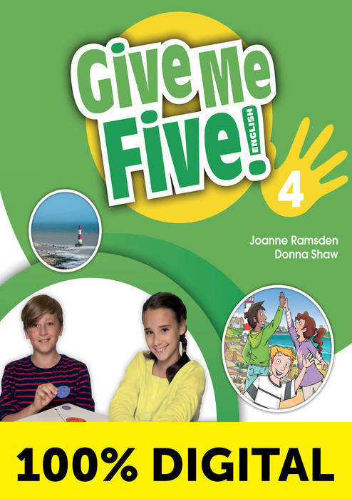 GIVE ME FIVE! PUPIL'S BOOK W/AB-4
