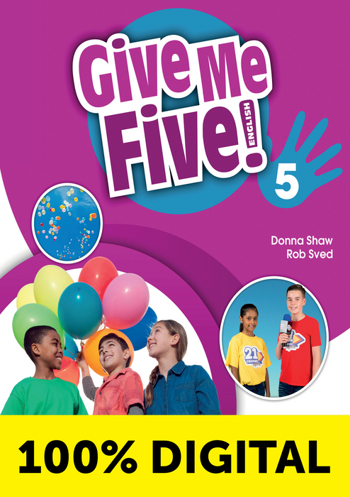 GIVE ME FIVE! PUPIL'S BOOK W/AB-5