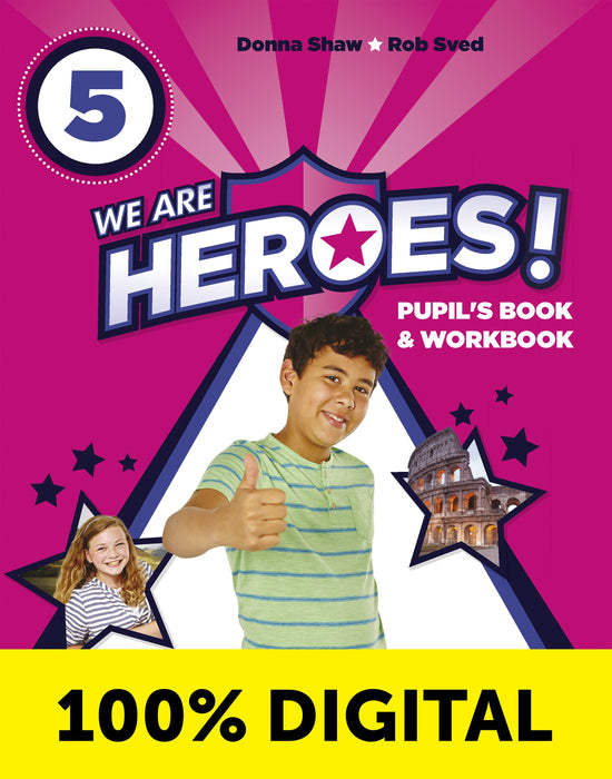 WE ARE HEROES! PUPIL'S BOOK & WORKBOOK-5