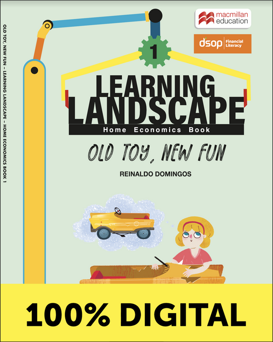 LEARNING LANDSCAPE - HOME ECONOMICS BOOK-OLD TOY, NEW FUN-1